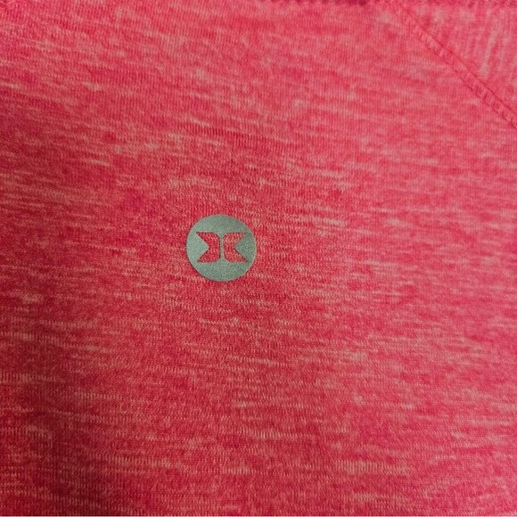 RBX Women’s Petite S Hot-Pink Dry-Tech ½ Zip Pullover — Active / Workout Top - Picture 3 of 5